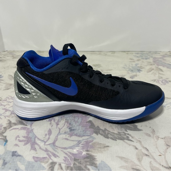 Nike Hyperspike Volleyball Women Size 5.5 585763 041 Black Blue Hyperdunk New - Picture 8 of 11